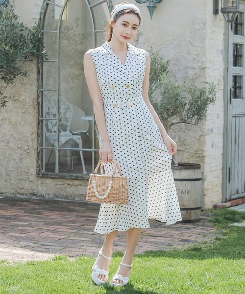 Julia Boutique（ジュリアブティック）の「パール付きスクエアかごバッグ/23085（かごバッグ・レディース・ベージュ・ONE）」の2枚目の写真