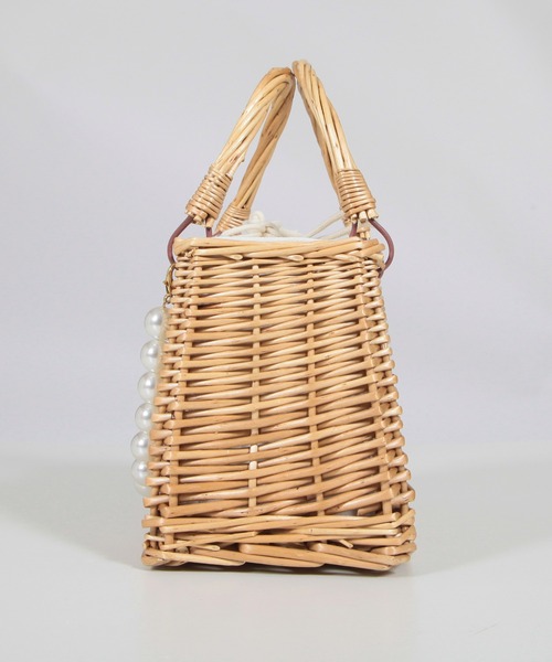 Julia Boutique（ジュリアブティック）の「パール付きスクエアかごバッグ/23085（かごバッグ・レディース・ベージュ・ONE）」の20枚目の写真