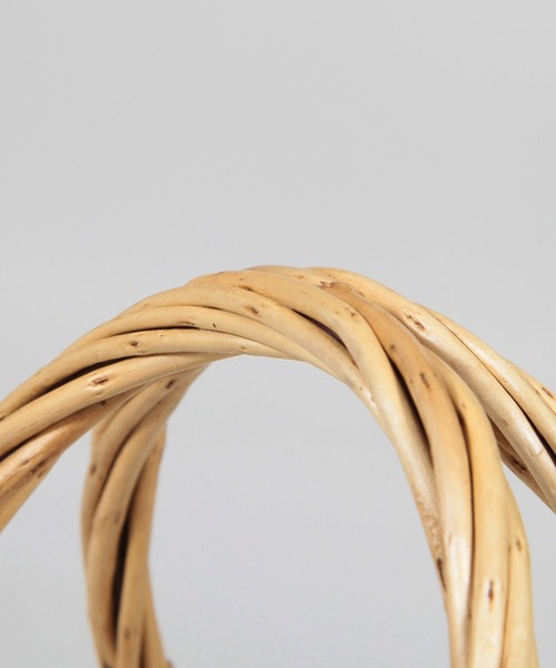 Julia Boutique（ジュリアブティック）の「パール付きスクエアかごバッグ/23085（かごバッグ・レディース・ベージュ・ONE）」の3枚目の写真