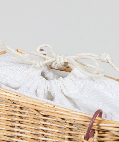 Julia Boutique（ジュリアブティック）の「パール付きスクエアかごバッグ/23085（かごバッグ・レディース・ベージュ・ONE）」の14枚目の写真