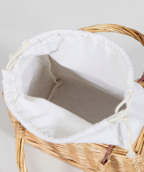 Julia Boutique（ジュリアブティック）の「パール付きスクエアかごバッグ/23085（かごバッグ・レディース・ベージュ・ONE）」の21枚目の写真