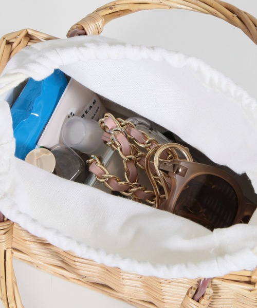 Julia Boutique（ジュリアブティック）の「パール付きスクエアかごバッグ/23085（かごバッグ・レディース・ベージュ・ONE）」の16枚目の写真