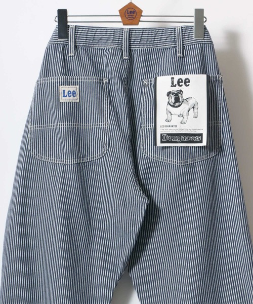 Lee(リー)の「Lee/リー BAKER EASY PANTS/ベーカーイージーパンツ/ルーズテーパードパンツ/カラーパンツ/ワークパンツ/デニム/綿麻/ヒッコリー(デニムパンツ・メンズ・ホワイト/ホワイト系その他/ベージュ/ライトインディゴブルー/インディゴブルー/ブルー系その他/ワンウォッシュ/ブラック/オリーブ・M/L/XL)」の8枚目の写真