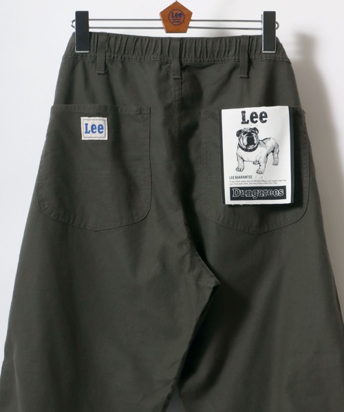 Lee(リー)の「Lee/リー BAKER EASY PANTS/ベーカーイージーパンツ/ルーズテーパードパンツ/カラーパンツ/ワークパンツ/デニム/綿麻/ヒッコリー(デニムパンツ・メンズ・ホワイト/ホワイト系その他/ベージュ/ライトインディゴブルー/インディゴブルー/ブルー系その他/ワンウォッシュ/ブラック/オリーブ・M/L/XL)」の5枚目の写真