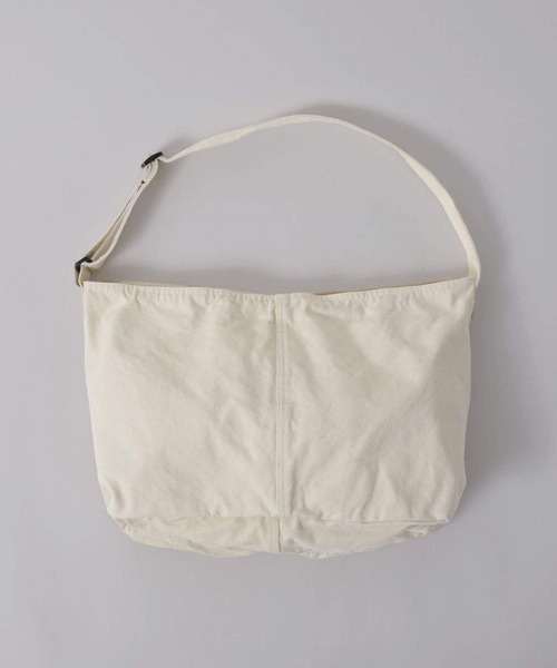 meltum（メルタム）の「【meltum/メルタム】CANVAS MESSENGER BAG - キャンバスメッセンジャーバッグ（メッセンジャーバッグ・メンズ・ブラック/ブラウン系その他/ベージュ/カーキ/ナチュラル・FREE）」の6枚目の写真