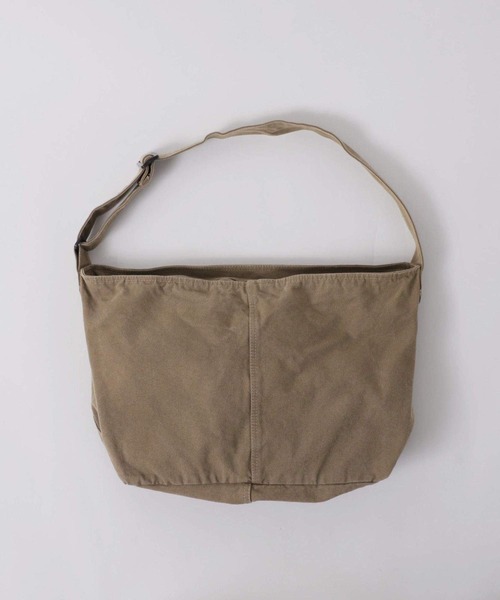 meltum（メルタム）の「【meltum/メルタム】CANVAS MESSENGER BAG - キャンバスメッセンジャーバッグ（メッセンジャーバッグ・メンズ・ブラック/ブラウン系その他/ベージュ/カーキ/ナチュラル・FREE）」の10枚目の写真