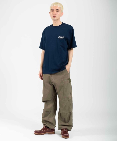 XLARGE(エクストララージ)の「GOING FOR A BROKE S/S TEE(Tシャツ/カットソー・メンズ・ブラック/ネイビー/ホワイト・S/M/L/XL)」の4枚目の写真