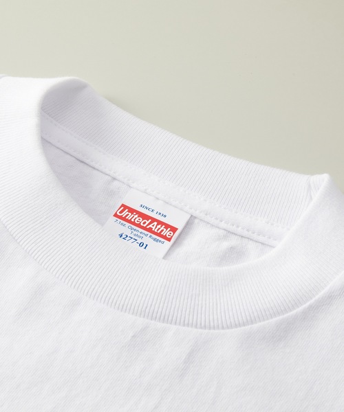 United Athle(ユナイテッドアスレ)の「7.1オンス オープンエンド ラギッド Tシャツ 427701(Tシャツ/カットソー・メンズ・ホワイト/ブラック・MEDIUM/LARGE/X-LARGE/XX-LARGE)」の6枚目の写真