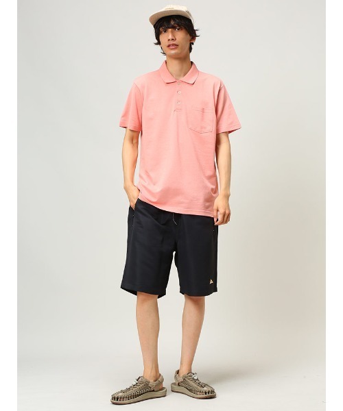S＆SONS（エスアンドサンズ）の「DRY 無地 半袖 ポロシャツ（ポロシャツ・メンズ・ダークグレー/ネイビー/パープル/ピンク/グリーン/ホワイト/ブラック/ブルー/クリーム/グレー・L/LL/M）」の20枚目の写真