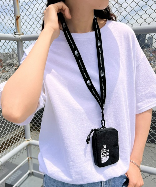 THE NORTH FACE(ザノースフェイス)の「国内未発売 THE NORTH FACE(ザ・ノースフェイス)/取り外し可能 ストラップ付きミニウォレット コインケース カードケース/WL WALLET(コインケース・レディース・ブラック/ブラック系その他/グリーン/クリーム・FREE)」の6枚目の写真