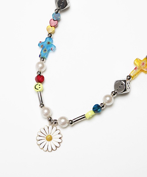 LEGENDA(レジェンダ)の「レジェンダ パール×ビーズ マルチ ネックレス / LEGENDA Pearl×Beads Multi Necklace(ネックレス・メンズ・マルチ・FREE)」の2枚目の写真