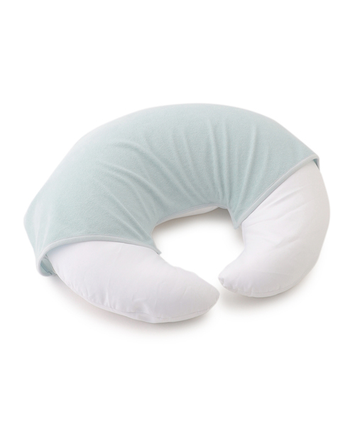 Rosemadame(ローズマダム)の「授乳クッション用カバー(授乳ケープ/授乳クッション・レディース・オフホワイト/ライトグリーン・FREE)」の2枚目の写真