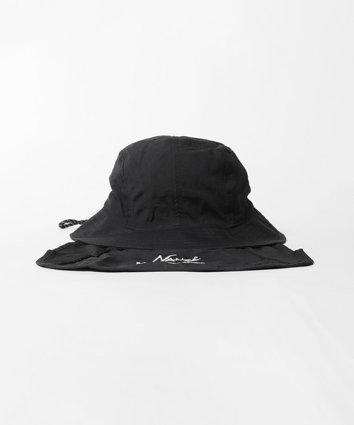 NANGA(ナンガ)の「NANGA/ナンガ NYLON TUSSER SUNSHADE HAT サンシェード ハット 2026年 夏 夏服(ハット・メンズ・アイボリー/ブラック/ライム/グレー/オレンジ/ダークブルー・FREE)」の8枚目の写真