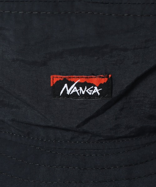 NANGA(ナンガ)の「NANGA/ナンガ NYLON TUSSER SUNSHADE HAT サンシェード ハット 2026年 夏 夏服(ハット・メンズ・アイボリー/ブラック/ライム/グレー/オレンジ/ダークブルー・FREE)」の11枚目の写真