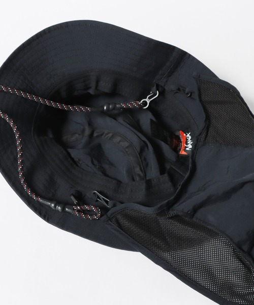 NANGA(ナンガ)の「NANGA/ナンガ NYLON TUSSER SUNSHADE HAT サンシェード ハット 2026年 夏 夏服(ハット・メンズ・アイボリー/ブラック/ライム/グレー/オレンジ/ダークブルー・FREE)」の15枚目の写真