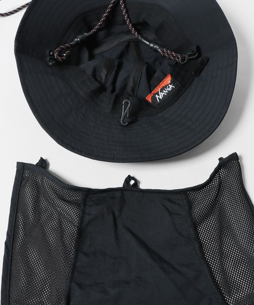 NANGA(ナンガ)の「NANGA/ナンガ NYLON TUSSER SUNSHADE HAT サンシェード ハット 2026年 夏 夏服(ハット・メンズ・アイボリー/ブラック/ライム/グレー/オレンジ/ダークブルー・FREE)」の14枚目の写真