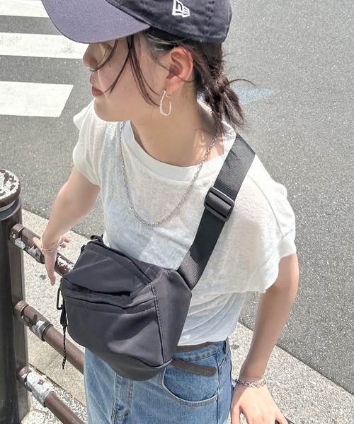 VENCEEXCHANGE（ヴァンスエクスチェンジ）の「ティムボディバッグ（ボディバッグ/ウエストポーチ・メンズ・グリーン系/ブラウン/ブラック/オフホワイト/グレー/シルバー/ベージュ/ネイビー/ダークブラウン・FREE）」の15枚目の写真