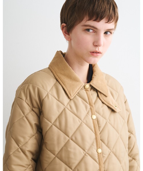 トラディショナルウェザーウェア ジャケット 薄手 衿コーデュロイ ベージュ 38 Traditional Weatherwear（トラディショナルウェザーウェア）の