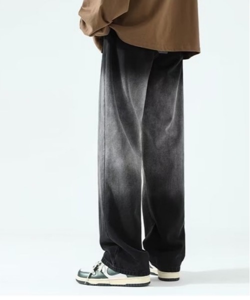 Burner（バーナー）の「【OKUOKU　0909】 ストレート / カジュアル / パンツ oku-bottom-694319275050-29 U（その他パンツ・メンズ・ブラック・L/S/M）」の4枚目の写真