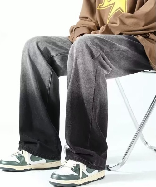 Burner（バーナー）の「【OKUOKU　0909】 ストレート / カジュアル / パンツ oku-bottom-694319275050-29 U（その他パンツ・メンズ・ブラック・L/S/M）」の5枚目の写真