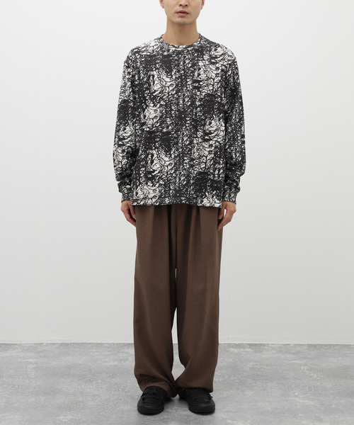 トップス GENTLE FULLNESS RECYCLED COTTON LS TEE セール】【GENTLE FULLNESS / ジェントルフルネス】RECYCLED