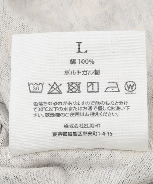 セール】【GENTLE FULLNESS / ジェントルフルネス】RECYCLED COTTON LS