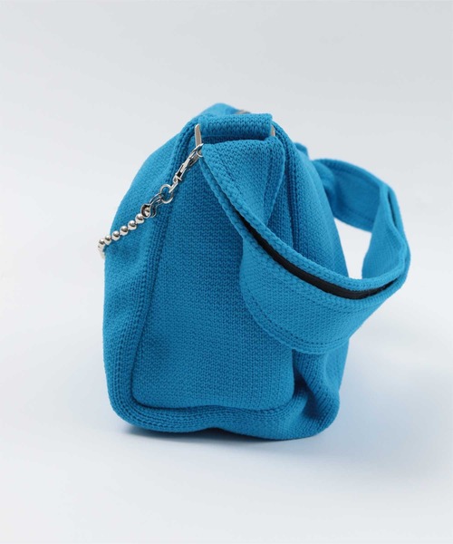 miette（ミエット）の「スクエアニットバッグ（ショルダーバッグ・レディース・ブラック/レッド/グリーン/ブルー・FREE）」の14枚目の写真