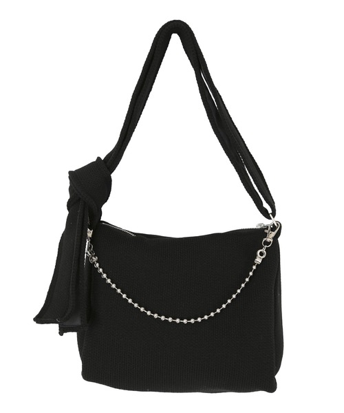 miette（ミエット）の「スクエアニットバッグ（ショルダーバッグ・レディース・ブラック/レッド/グリーン/ブルー・FREE）」の17枚目の写真