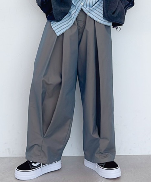 セール】[MODE NORM CORE(モードノームコア)]タマムシツイルプリーツ