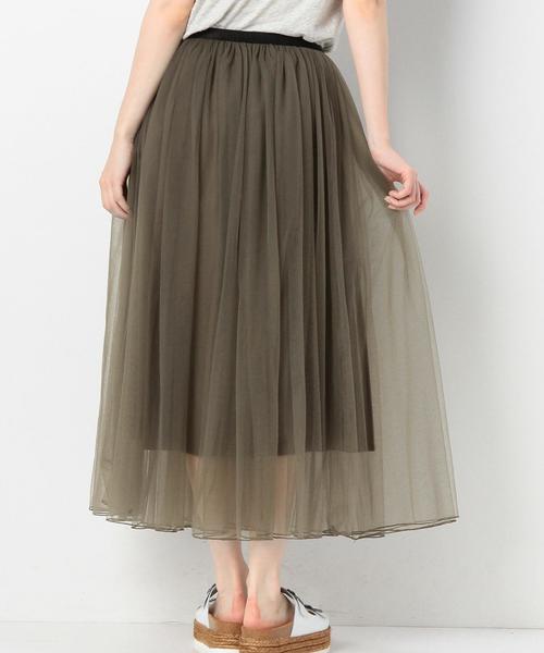Another Edition(アナザーエディション)の「チュールスカート/ AEFC チュール SK◆(スカート・レディース・ブラック/オリーブ/ベージュ・フリー)」の10枚目の写真