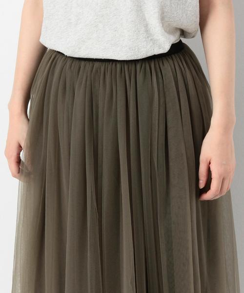 Another Edition(アナザーエディション)の「チュールスカート/ AEFC チュール SK◆(スカート・レディース・ブラック/オリーブ/ベージュ・フリー)」の17枚目の写真