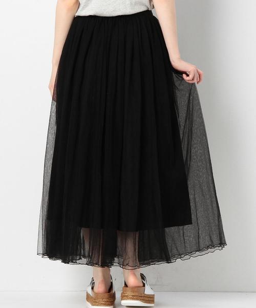 Another Edition(アナザーエディション)の「チュールスカート/ AEFC チュール SK◆(スカート・レディース・ブラック/オリーブ/ベージュ・フリー)」の13枚目の写真