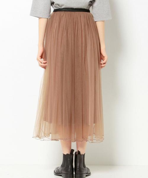 Another Edition(アナザーエディション)の「チュールスカート/ AEFC チュール SK◆(スカート・レディース・ブラック/オリーブ/ベージュ・フリー)」の18枚目の写真