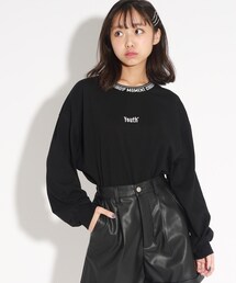 ◆えりロゴプルオーバー