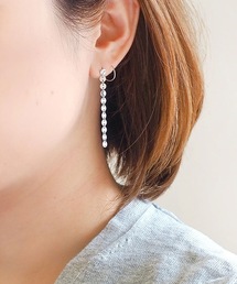 itam | 【itam】アイタム/ ロングチェーンダブルピアス(ピアス（両耳用）)