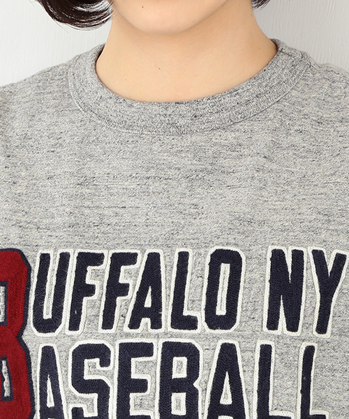 BEAMS BOY（ビームスボーイ）の「CHESWICK / 7分袖 ベースボールT 15FW（Tシャツ/カットソー・レディース・ホワイト/キナリ/グレー・ONE SIZE）」の18枚目の写真