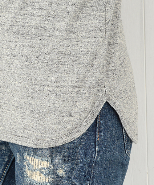 BEAMS BOY（ビームスボーイ）の「CHESWICK / 7分袖 ベースボールT 15FW（Tシャツ/カットソー・レディース・ホワイト/キナリ/グレー・ONE SIZE）」の10枚目の写真