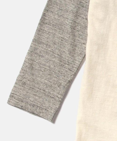 BEAMS BOY（ビームスボーイ）の「CHESWICK / 7分袖 ベースボールT 15FW（Tシャツ/カットソー・レディース・ホワイト/キナリ/グレー・ONE SIZE）」の20枚目の写真