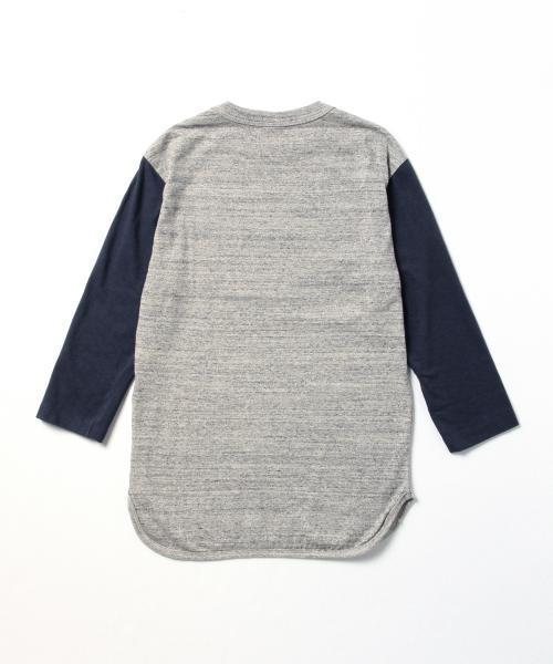 BEAMS BOY（ビームスボーイ）の「CHESWICK / 7分袖 ベースボールT 15FW（Tシャツ/カットソー・レディース・ホワイト/キナリ/グレー・ONE SIZE）」の19枚目の写真