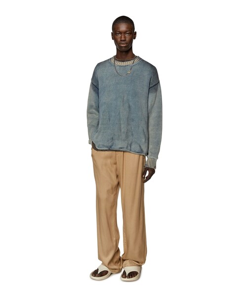 DIESEL（ディーゼル）の「メンズ ニット ルーズフィット