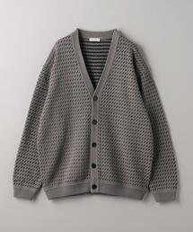 BEAUTY&YOUTH UNITED ARROWS(ビューティーアンドユースユナイテッドアローズ)の「バーズアイ バルキー Vネック カーディガン(カーディガン/ボレロ・メンズ)」