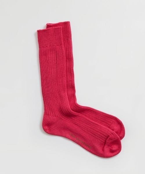 THE SHINZONE（ザ　シンゾーン）の「THE SHINZONE BAGGY SOX 22SMSIT01（ソックス/靴下・レディース・ピンク/ブルー・FREE）」の2枚目の写真