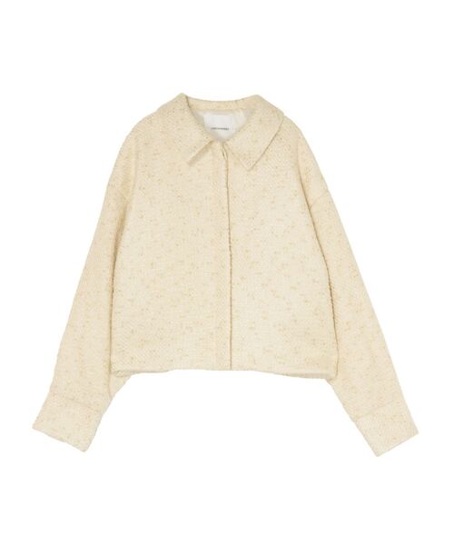 LAGUNAMOON(ラグナムーン)の「ラメツイード中綿ショートジャケット(その他アウター・レディース・ネイビー/アイボリー・FREE)」の20枚目の写真