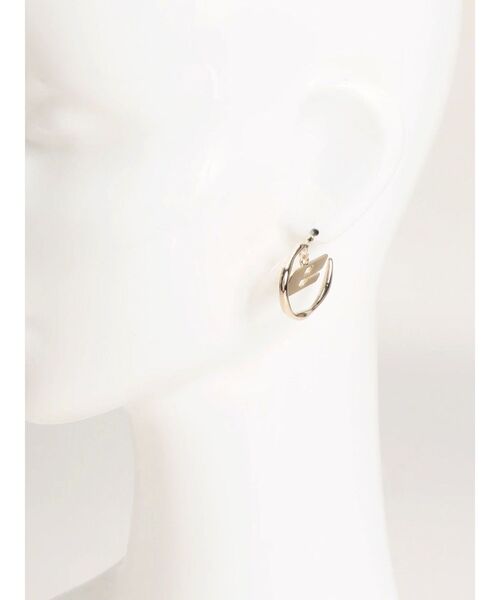 EMODA（エモダ）の「マークポイントピアス（ピアス（両耳用）・レディース・シルバー/ゴールド・FREE）」の8枚目の写真