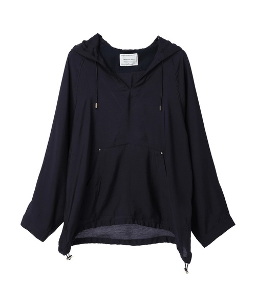 AMERICAN HOLIC(アメリカンホリック)の「ドロストスキッパーアノラック(その他アウター・レディース・ネイビー/グレイッシュベージュ・M/L)」の3枚目の写真