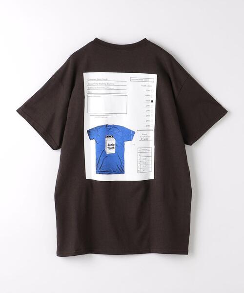 PLEASURES(プレジャー)の「<PLEASURES × SONIC YOUTH> テックパック Tシャツ(Tシャツ/カットソー・メンズ・ダークブラウン・XL/M/L)」の2枚目の写真