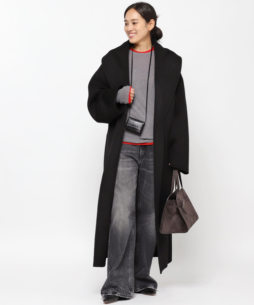 AP STUDIO（エーピーストゥディオ）の「【HAIKURE/ハイクル】WINONA painter denim（スラックス・レディース・ブラック系その他・24/26/25/27）」の7枚目の写真