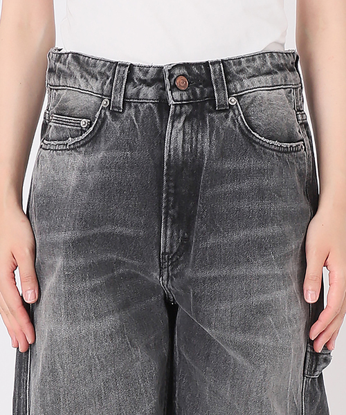 AP STUDIO（エーピーストゥディオ）の「【HAIKURE/ハイクル】WINONA painter denim（スラックス・レディース・ブラック系その他・24/26/25/27）」の11枚目の写真