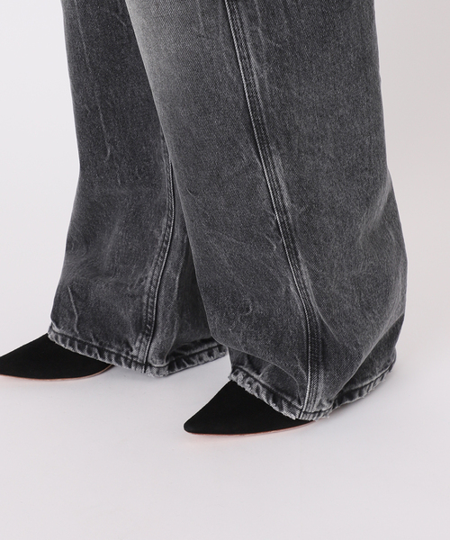 AP STUDIO（エーピーストゥディオ）の「【HAIKURE/ハイクル】WINONA painter denim（スラックス・レディース・ブラック系その他・24/26/25/27）」の17枚目の写真