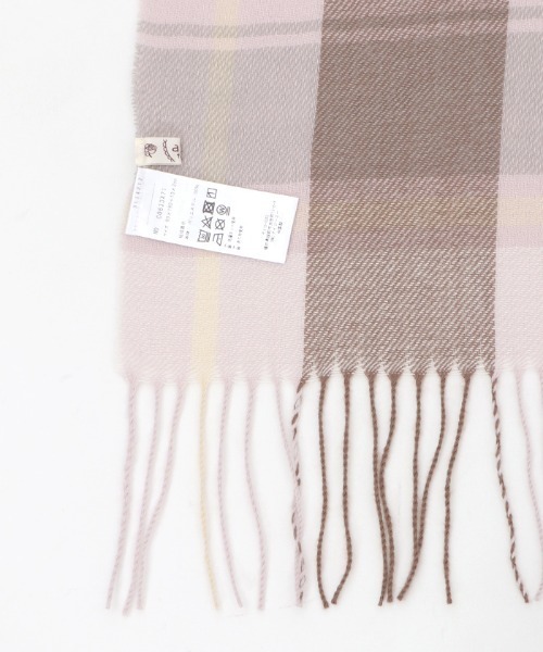 axes femme(アクシーズファム)の「ピン付きチェック柄ストール(ストール/ショール・レディース・ベージュ/サックスブルー/ラベンダー・FREE)」の18枚目の写真